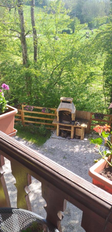 Au Petit Bonheur Bed & Breakfast Saint-Martin-du-Frene Bagian luar foto